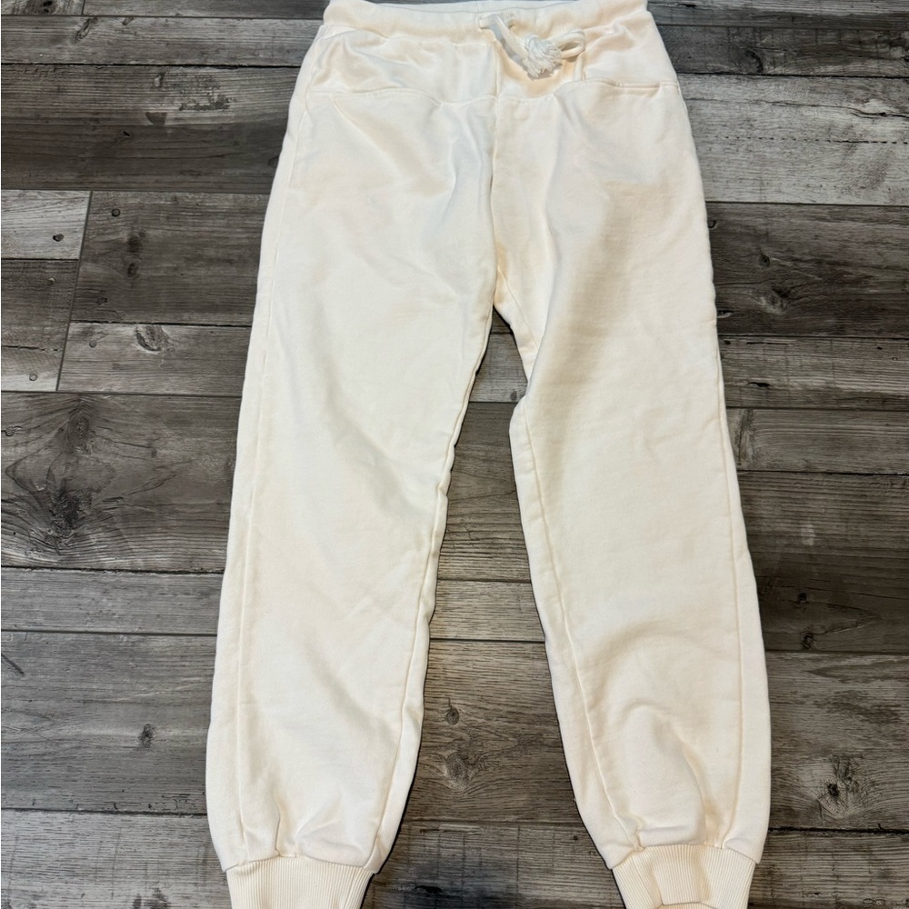 Sundae School Sweatpants Jogger White Sweats Medium